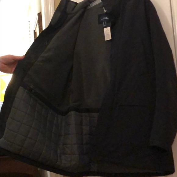 Land’s End men’s XL navy blue coat. - Picture 5 of 5